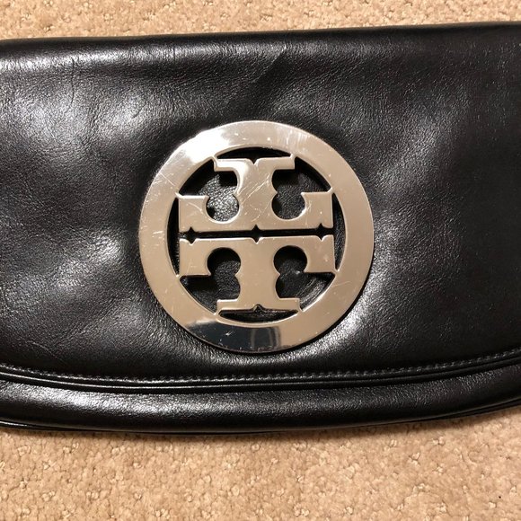 Tory Burch Black Clutch - Picture 2 of 8